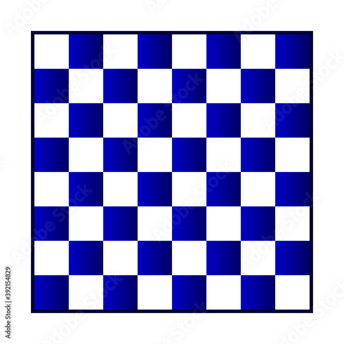 Chess board icon on white.