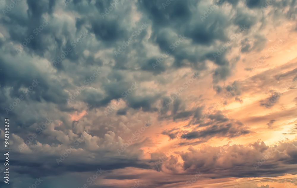 Fototapeta premium clouds at sunset
