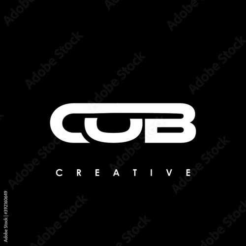 COB Letter Initial Logo Design Template Vector Illustration