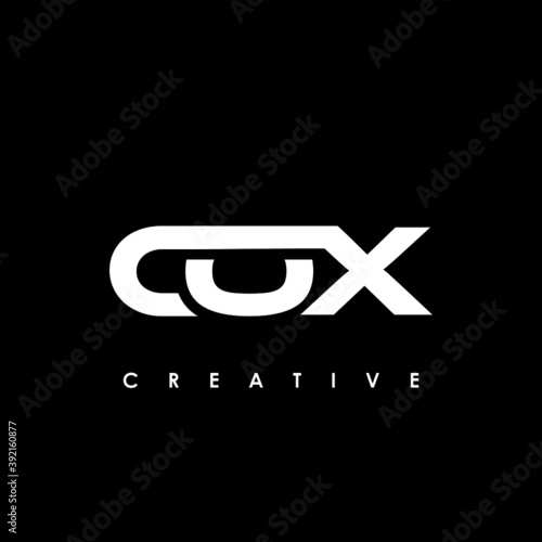 COX Letter Initial Logo Design Template Vector Illustration photo