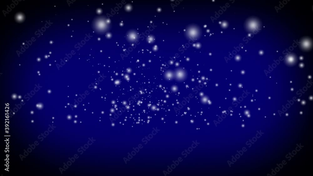 Winter Snow Animation Loop Christmas Background Blue Winter Snow Animation Loop Christmas Background Blue