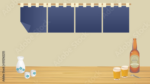 居酒屋の背景