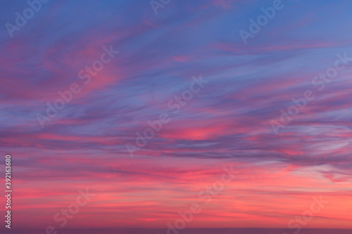sky at sunset © Bernd