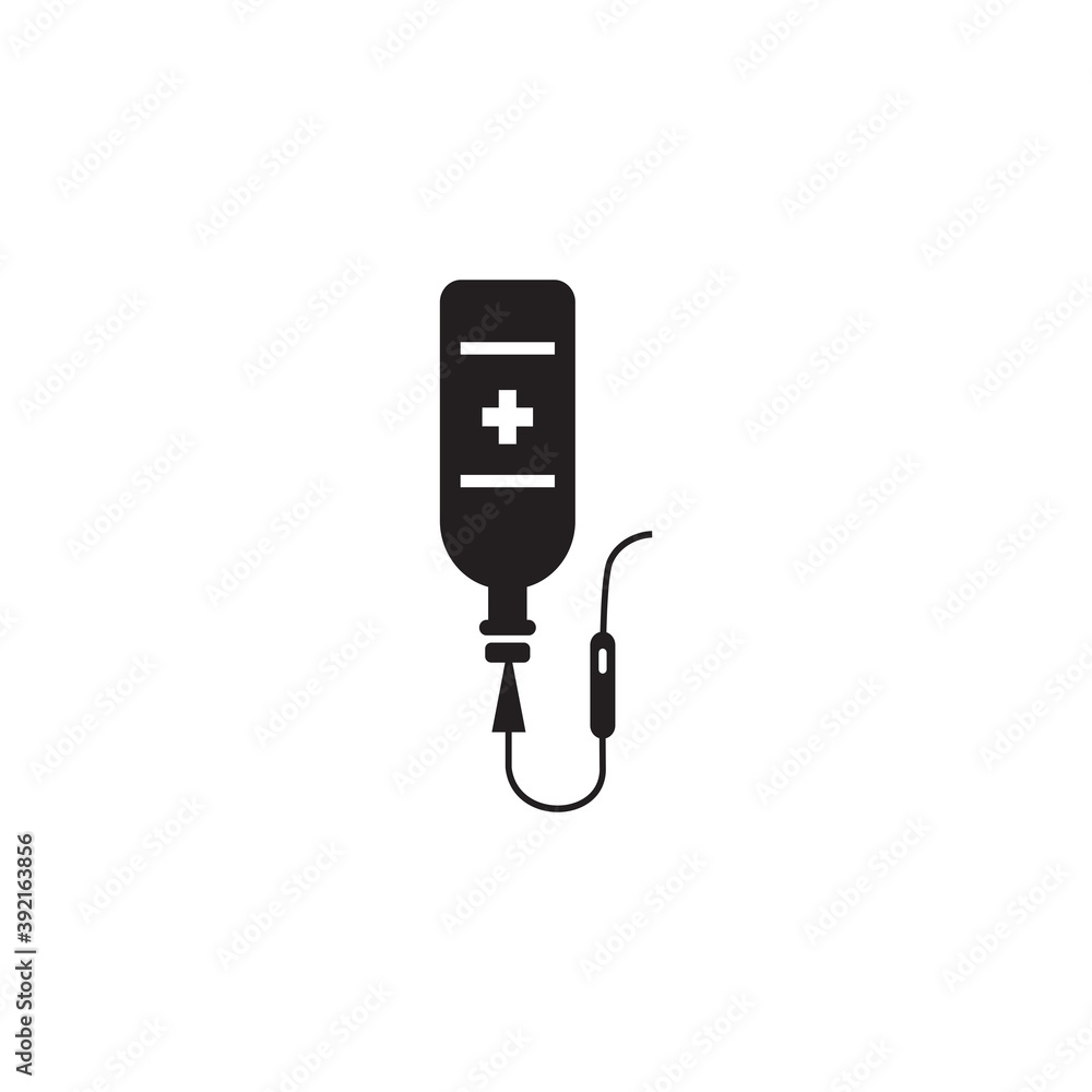 infusion icon symbol sign vector