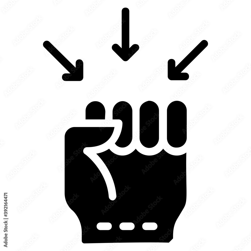 Obraz premium Raised Fist
