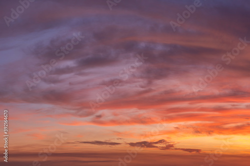 sunset over the sea © Bernd