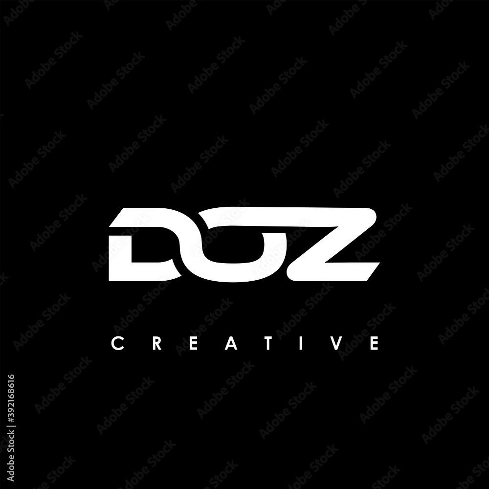 DOZ Letter Initial Logo Design Template Vector Illustration DOZ Letter Initial Logo Design Template Vector Illustration