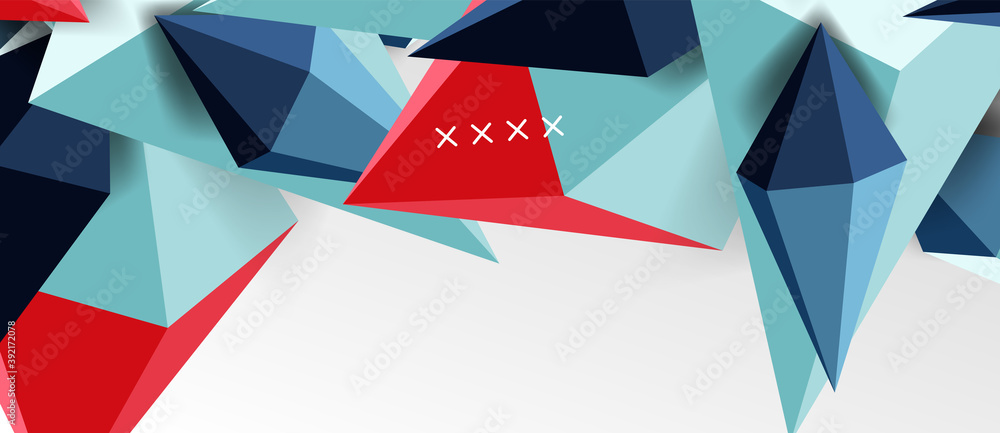 3d low poly abstract shape background vector illustration 3d low poly abstract shape background vector illustration