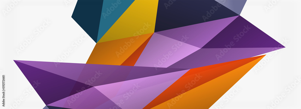 3d mosaic abstract backgrounds, low poly shape geometric design 3d mosaic abstract backgrounds, low poly shape geometric design