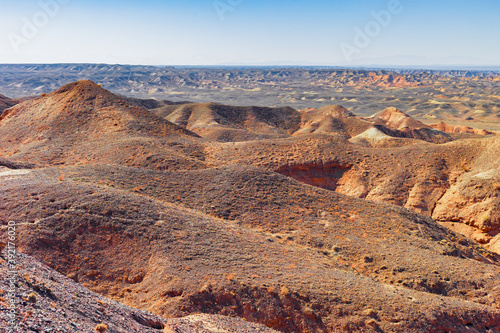 the canyon is a natural monument made of sedimentary rocks that are millions of years old