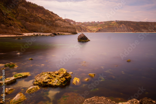 Karaburun Port - Karaburun, which is connected to the Arnavutköy district of Istanbul province, is a coastal town located 25-30 km from the entrance of the Istanbul Bosphorus. photo