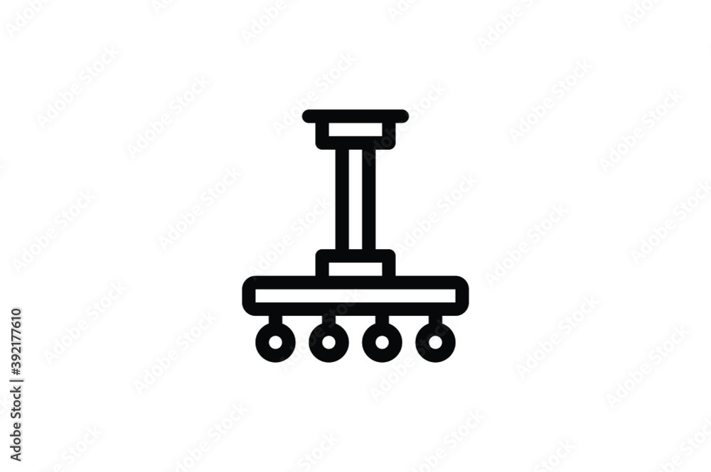 Interior Outline Icon - Chandelier Interior Outline Icon - Chandelier