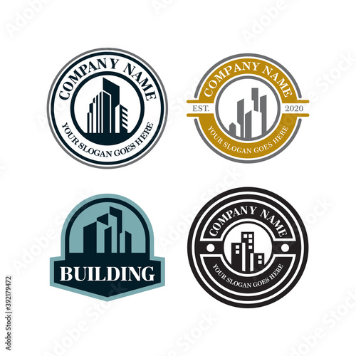 A Set Of Building Vector , A Set Of Real Estate Logo