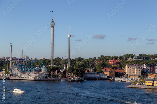 Gothenburg, a major city in Sweden, is situated off the Göta älv river on the country's west coast. An important seaport, it's known for its Dutch-style canals and leafy boulevards. photo