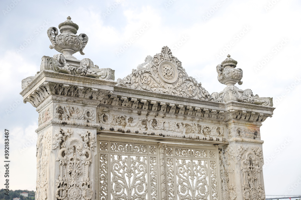 Obraz premium Kucuksu Palace in Istanbul City, Turkey
