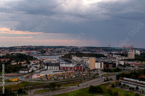 Gothenburg, a major city in Sweden, is situated off the Göta älv river on the country's west coast. An important seaport, it's known for its Dutch-style canals and leafy boulevards. photo