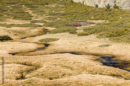 Pe  alara Glacier Circus and the Pe  alara Glacial Lagoons  in Madrid s Sierra de Guadarrama.