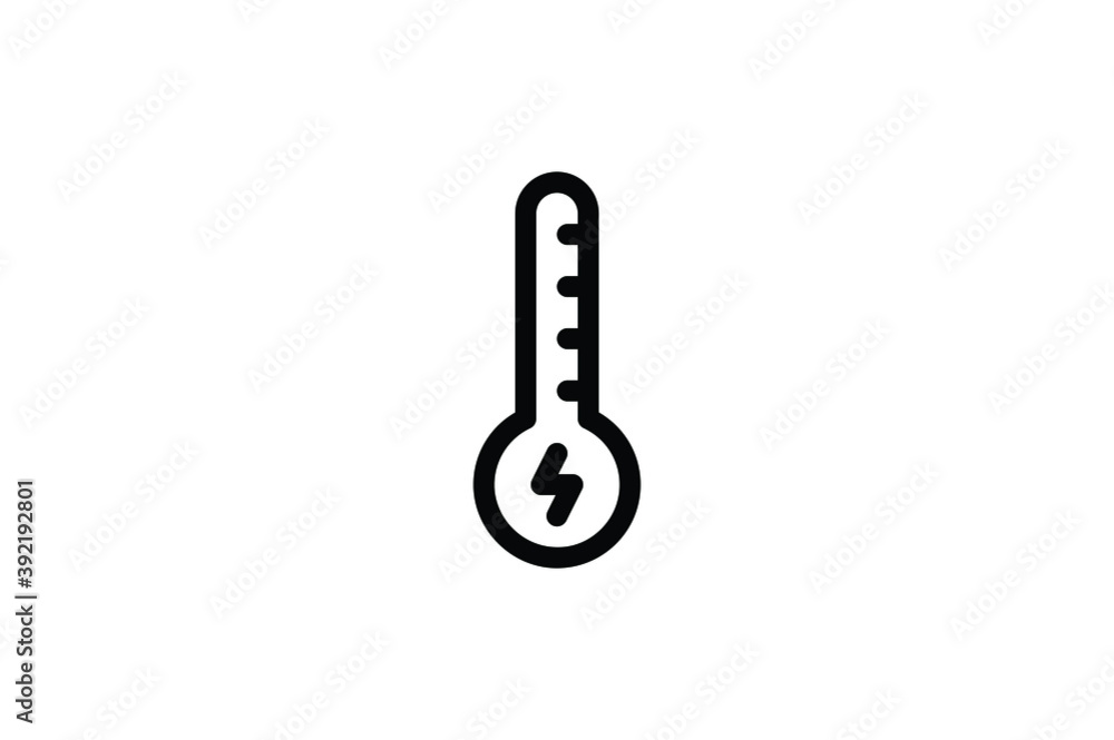 Pollution Outline Icon - Battery Pollution Outline Icon - Battery