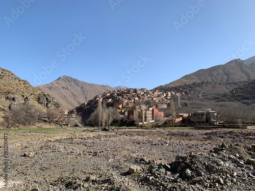 Wallpaper Mural village in the mountains, Imlil, Morocco  Torontodigital.ca