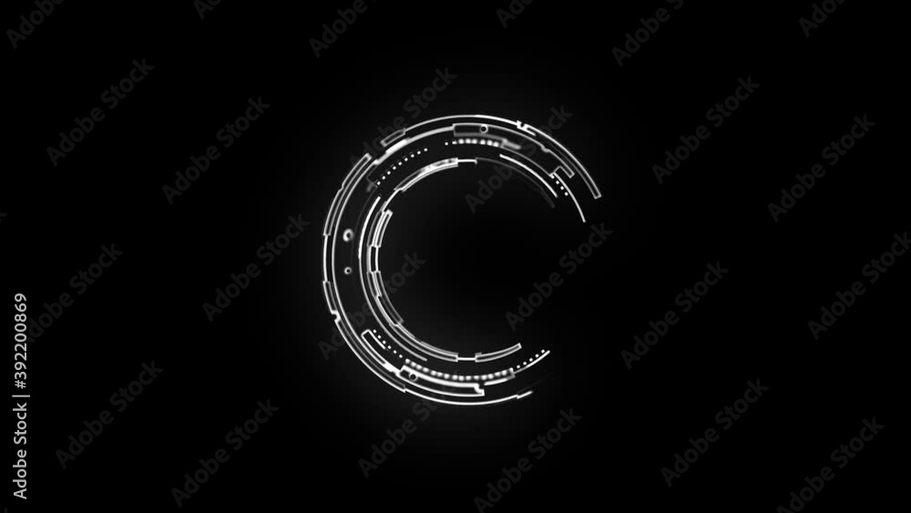 Abstract seamless Happy Birthday 4K video animation. Video animation of glowing neon abstraction blue white Happy birthday on a black background. Abstract seamless Happy Birthday 4K video animation. Video animation of glowing neon abstraction blue white Happy birthday on a black background.