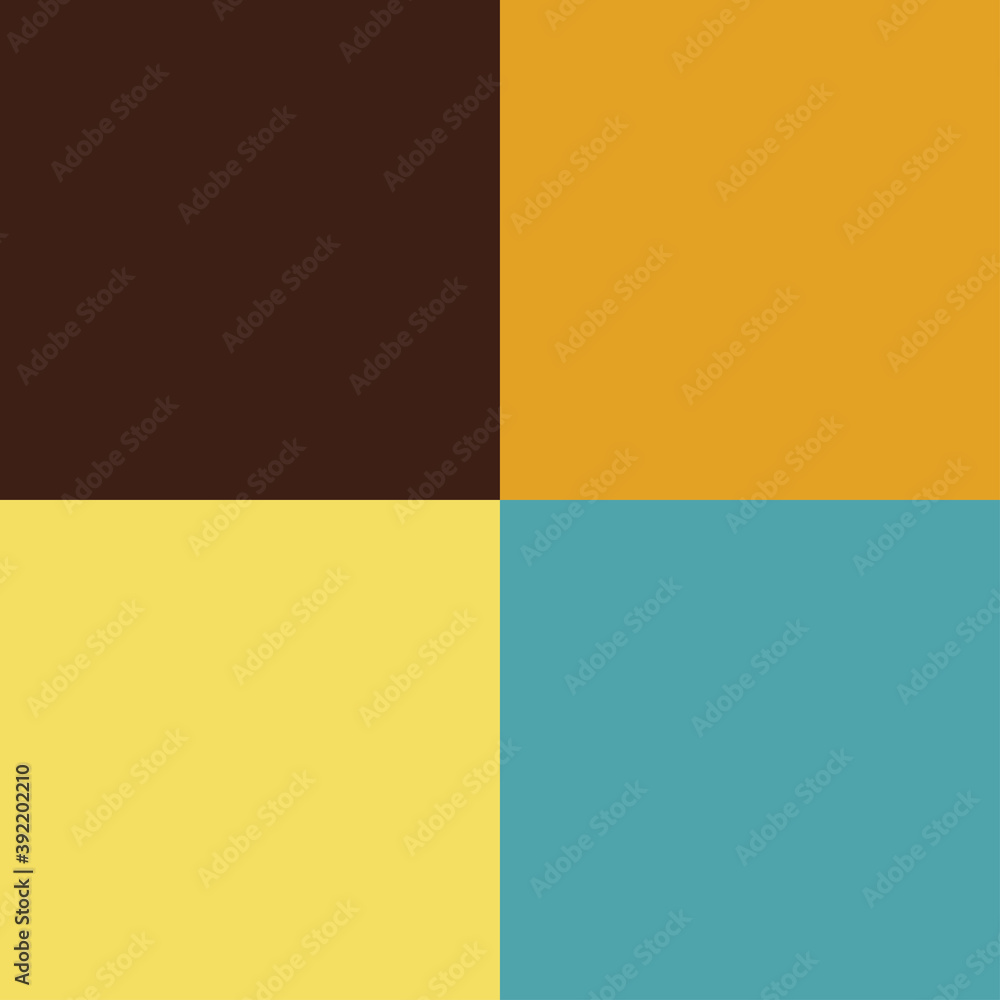Fototapeta premium colour palette vector illustration set