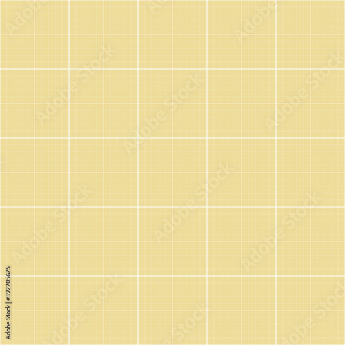 Geometric vector grid. Seamless golden and white abstract pattern. Modern background