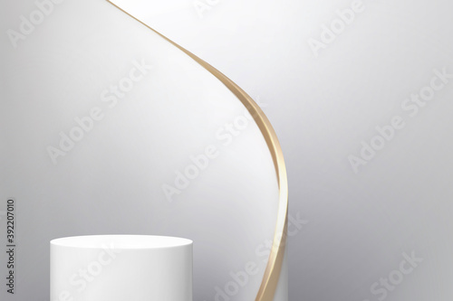 Round stage for product display