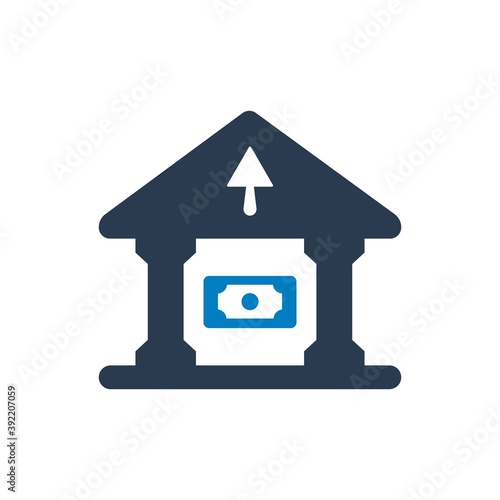 Sending withdraw icon