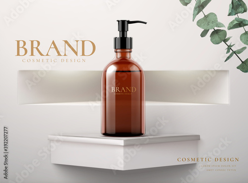 Cosmetic product poster