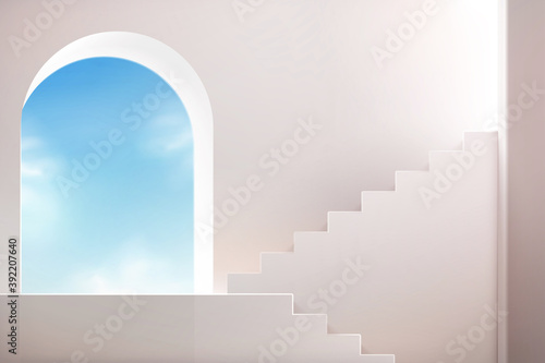 Stage to display new products