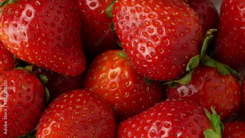 Juicy ripe exotic strawberry rotates on a white background 360. Eco fruits and berries summer.
Juicy ripe exotic strawberry rotates on a white background 360. Eco fruits and berries summer.