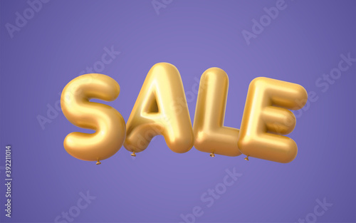 Golden sale balloon words