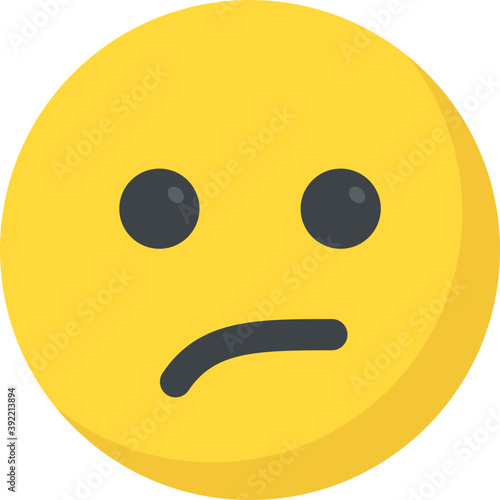 
Sad smiley face, depressed concept
