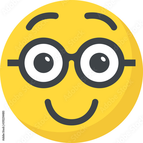 
Naughty expression through emoticon icon
