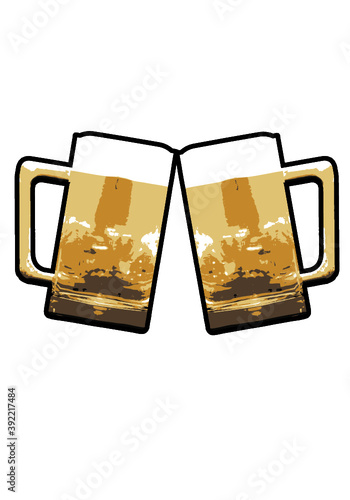 ビールのイラスト