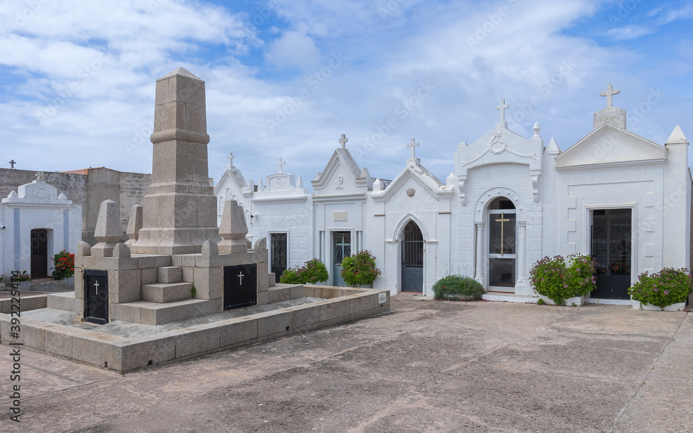 Seemannsfriedhof in Bonifacio auf der Insel Korsika