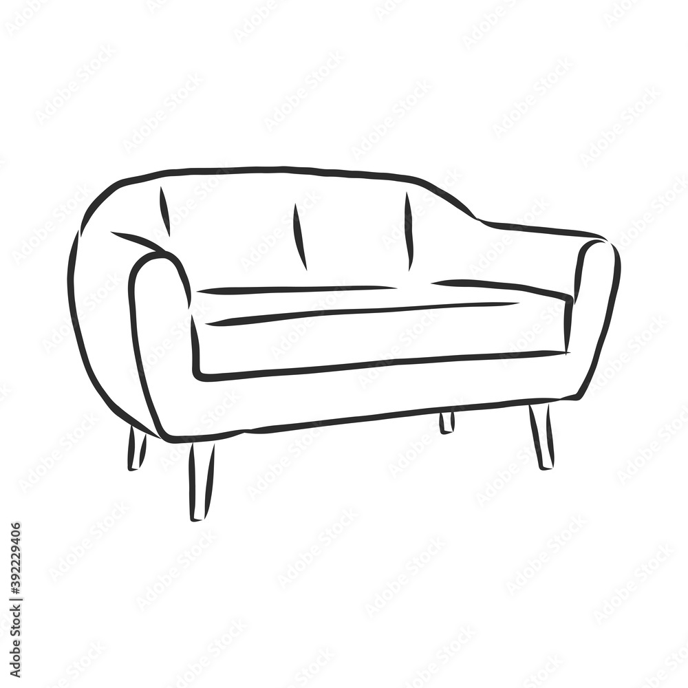 Sofa outline icon. Couch silhouette. Furniture for living room. Vector illustration. sofa vector sketch illustration Sofa outline icon. Couch silhouette. Furniture for living room. Vector illustration. sofa vector sketch illustration