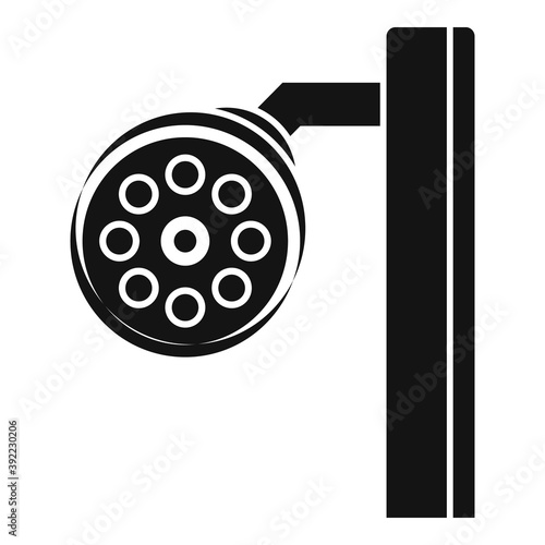 Dental surgical light icon. Simple illustration of dental surgical light vector icon for web design isolated on white background