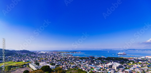 Landscape of Tateyama city in Japan  © show999