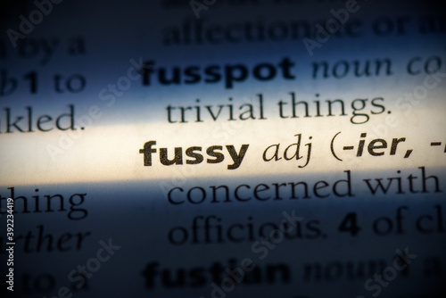 Obraz na płótnie fussy
