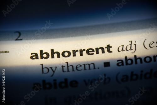 abhorrent