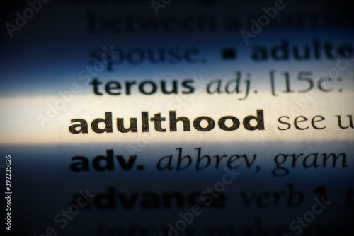 Obraz na plátně adulthood
