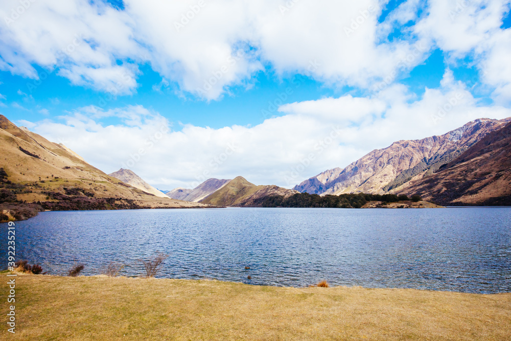 Moke Lake Near Queenstown in New Zealand
