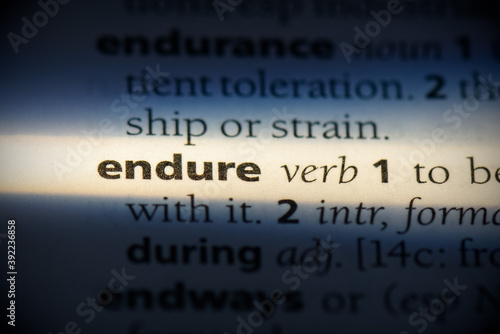 endure