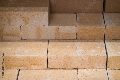 Bilde på lerret Refractory bricks