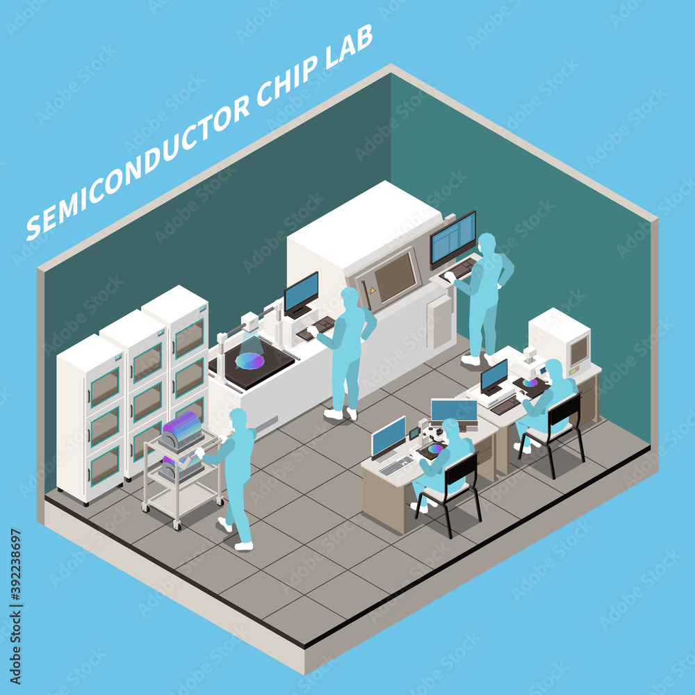 Silicon Chip Lab Composition Silicon Chip Lab Composition