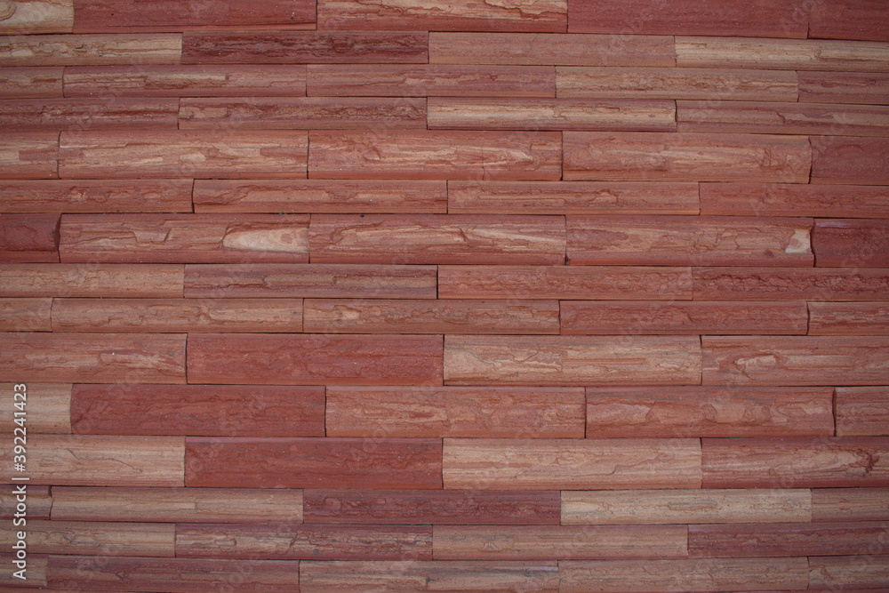 Obraz premium old red brick wall texture background