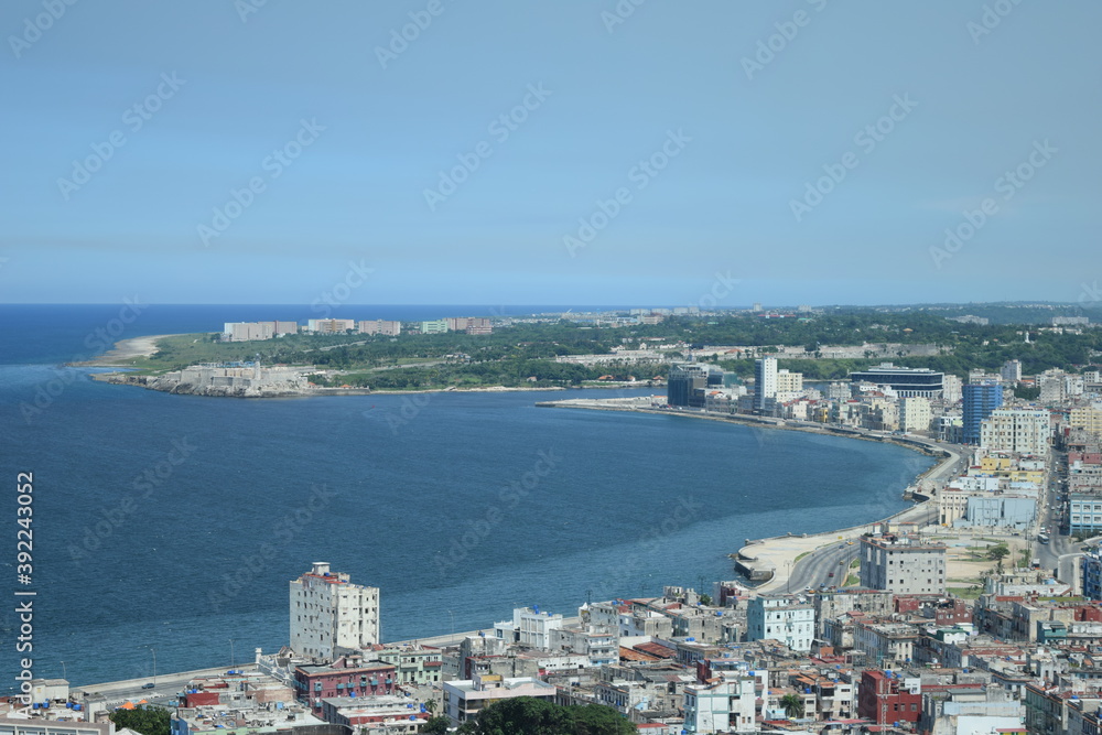 Awesome views bay and old Havana Cuba 