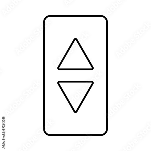 Lift Button Icon,Vector Illustration on white backround,Eps10 Free Download Lift Button Icon,Vector Illustration on white backround,Eps10 - GFXLoad