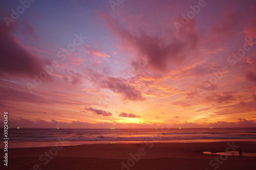 Nature background sunset sky background © BUDDEE